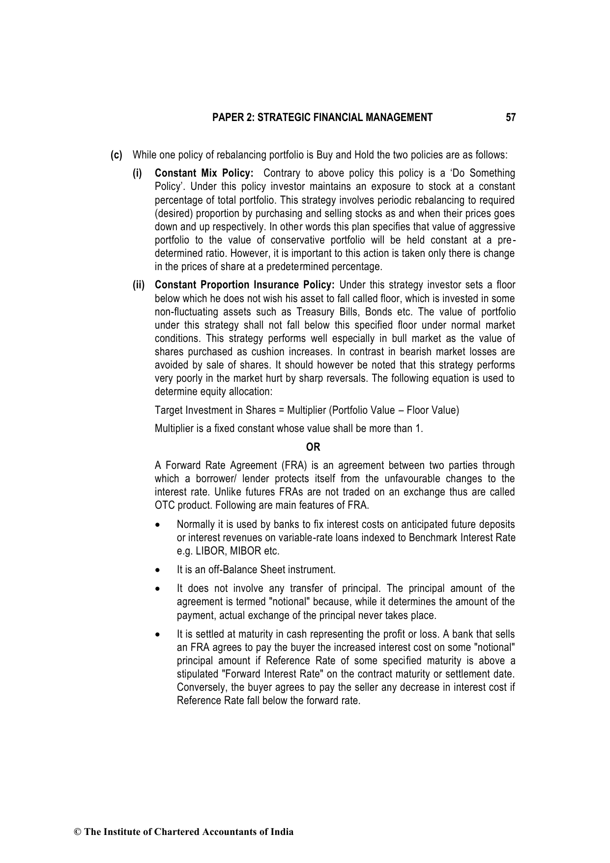 Advanced Financial Management December 2021, question page 21