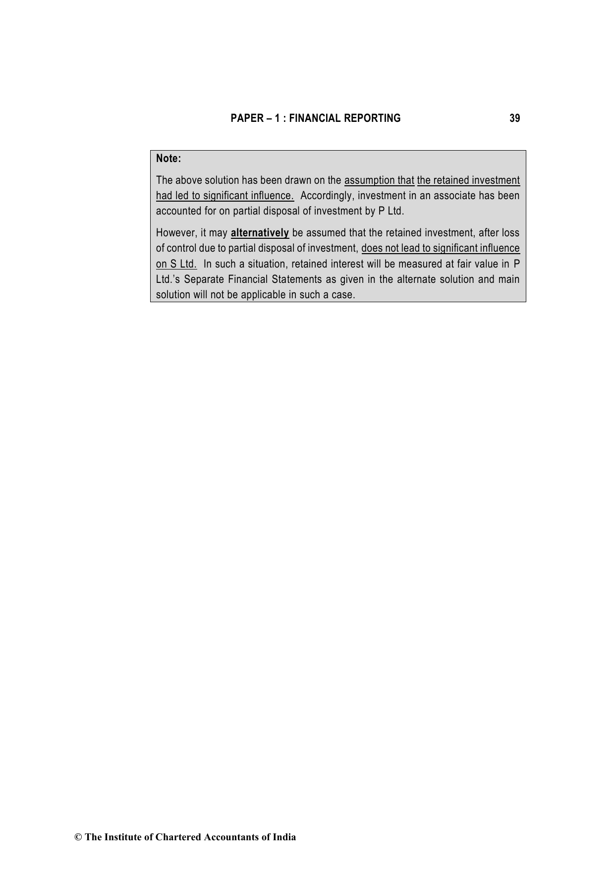 Financial Reporting May 2023, question page 39