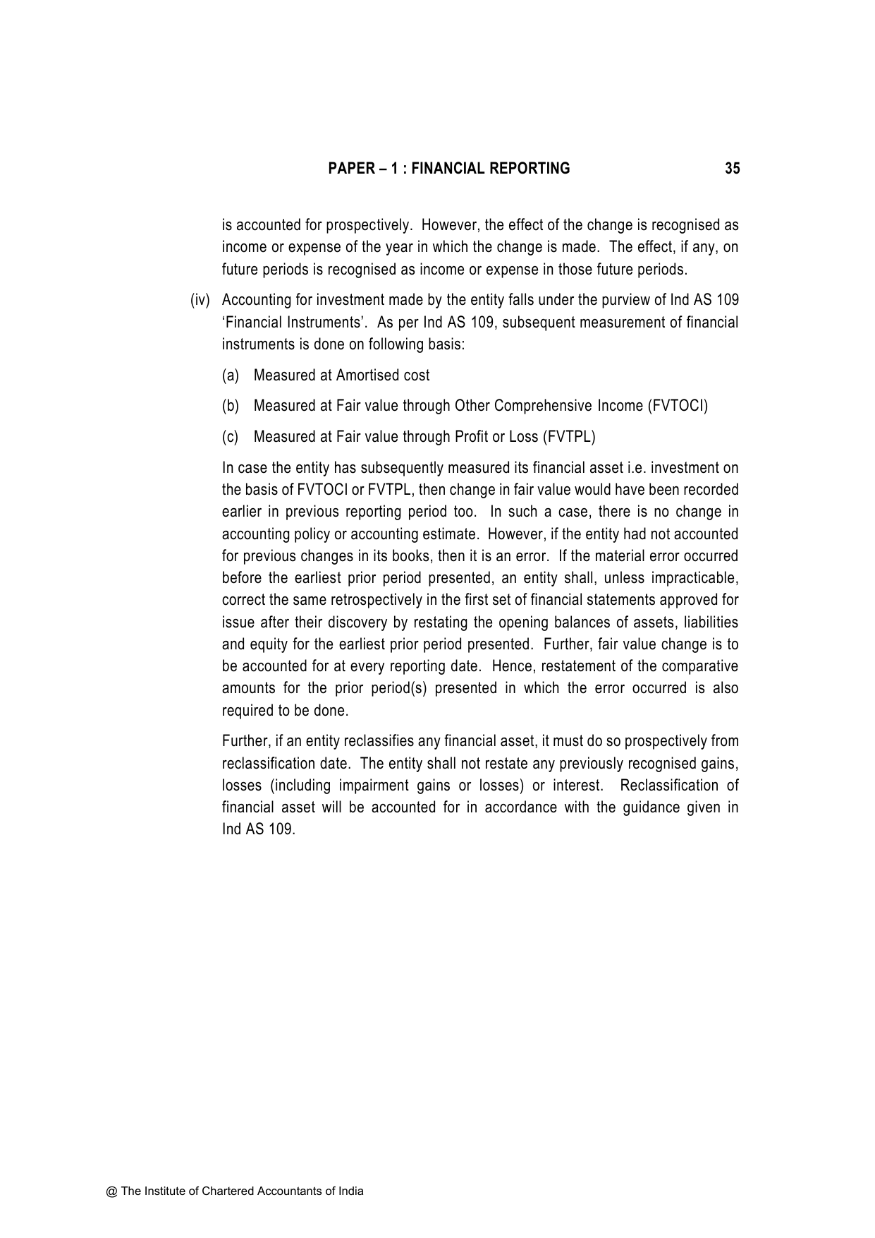 Financial Reporting November 2023, question page 35