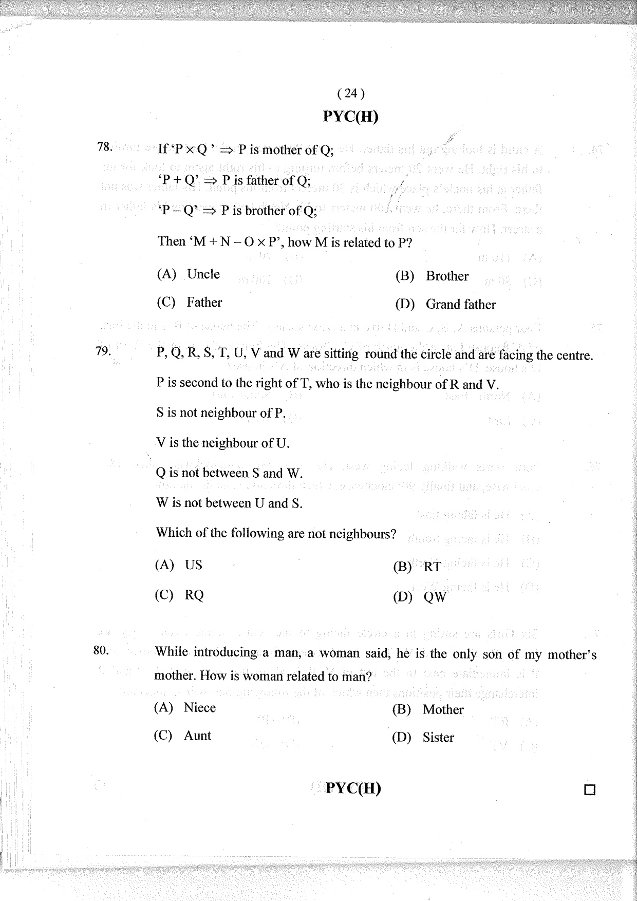 Question