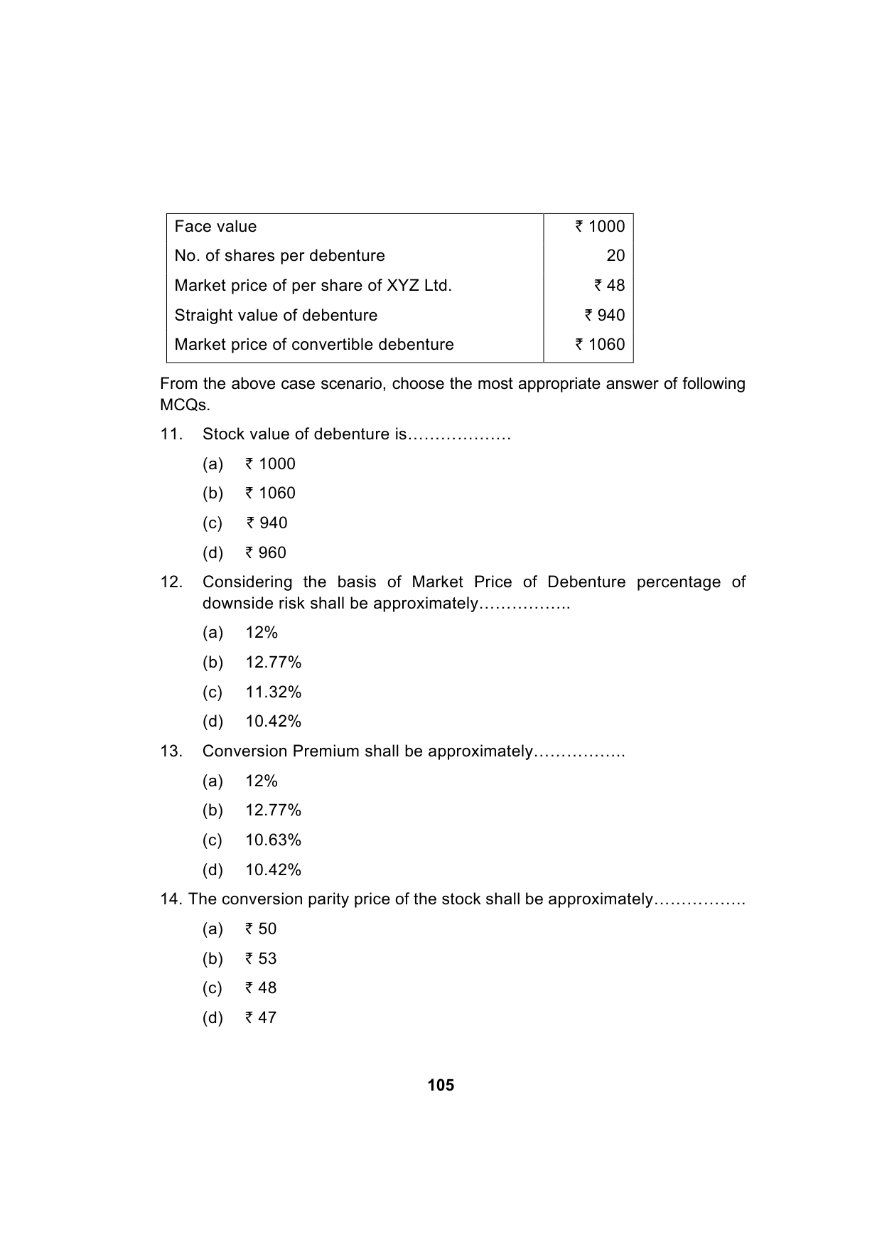 Paper 2: Advanced Financial Management — Model Test Paper 1, question page 5