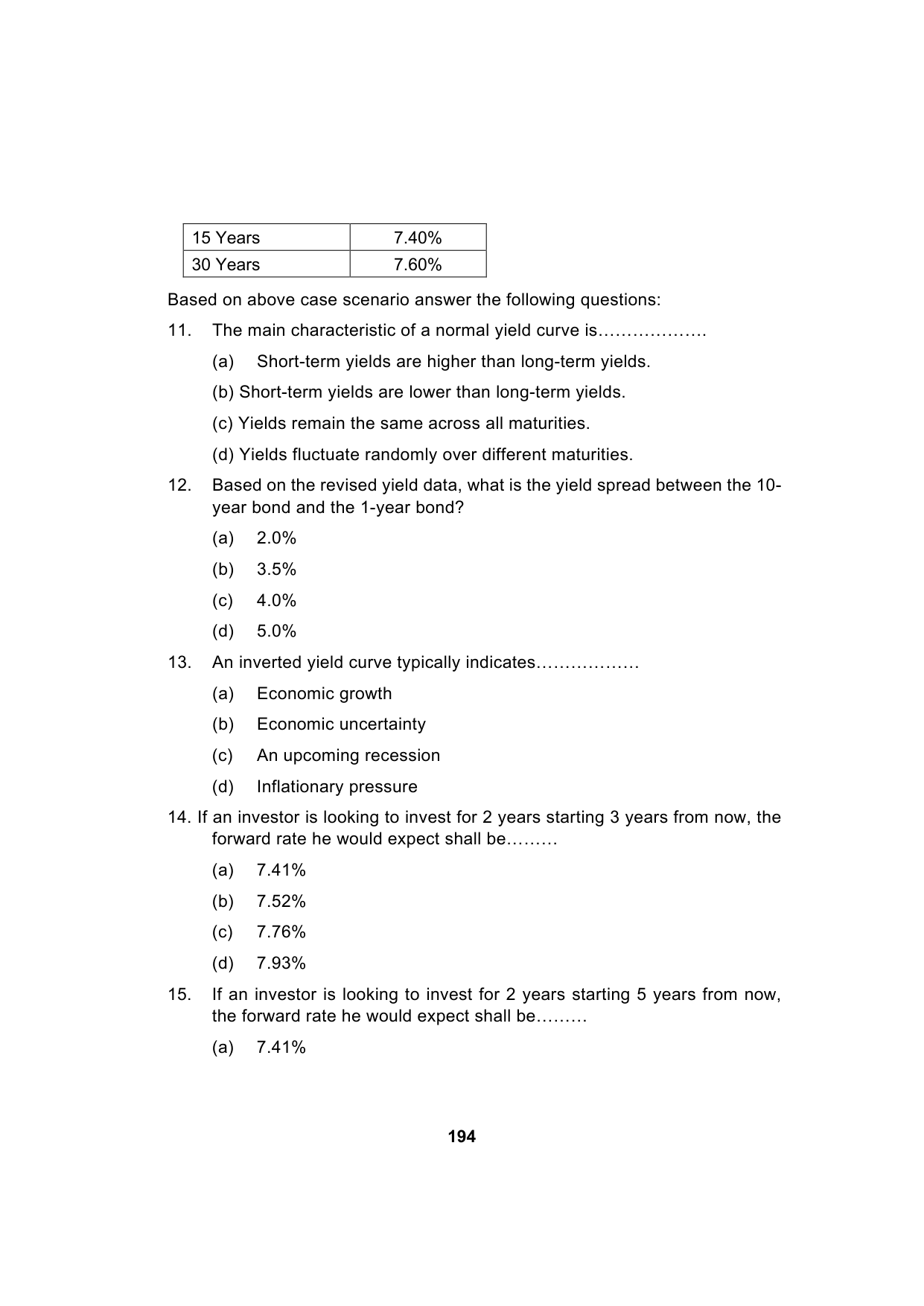 Paper 2: Advanced Financial Management — Model Test Paper 9, question page 5