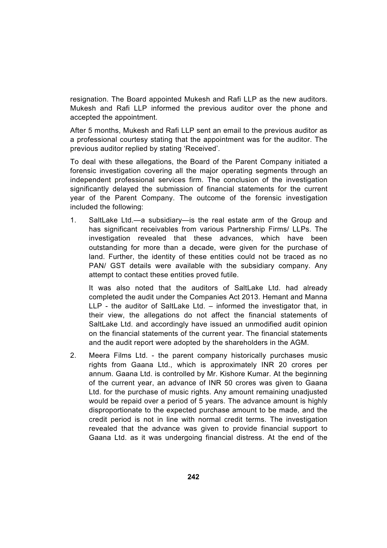 Paper 3: Advanced Auditing, Assurance and Professional Ethics — Model Test Paper 2, question page 7