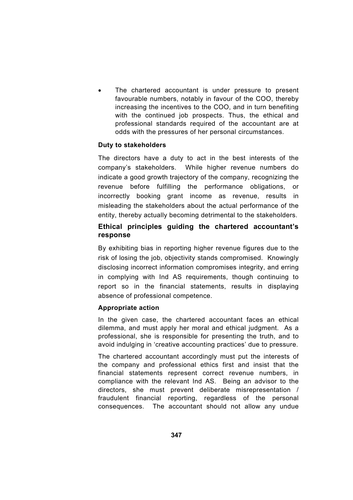 Paper 1: Financial Reporting — Model Test Paper 1, answer page 20
