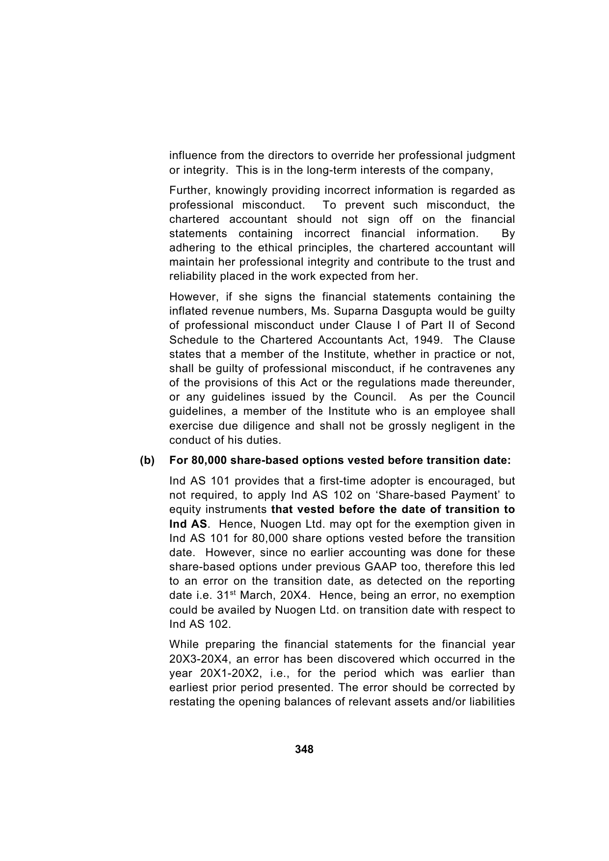 Paper 1: Financial Reporting — Model Test Paper 1, answer page 21