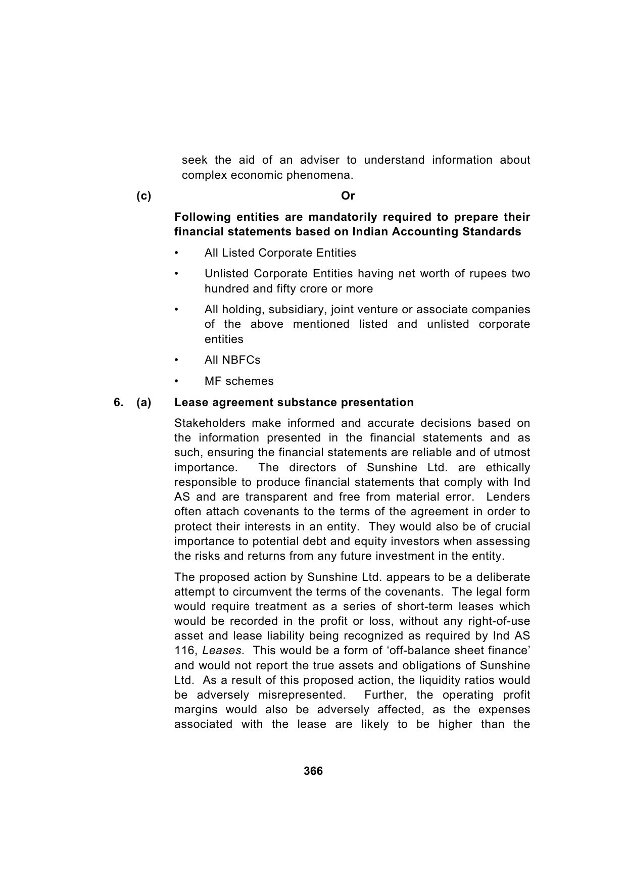 Paper 1: Financial Reporting — Model Test Paper 2, answer page 16