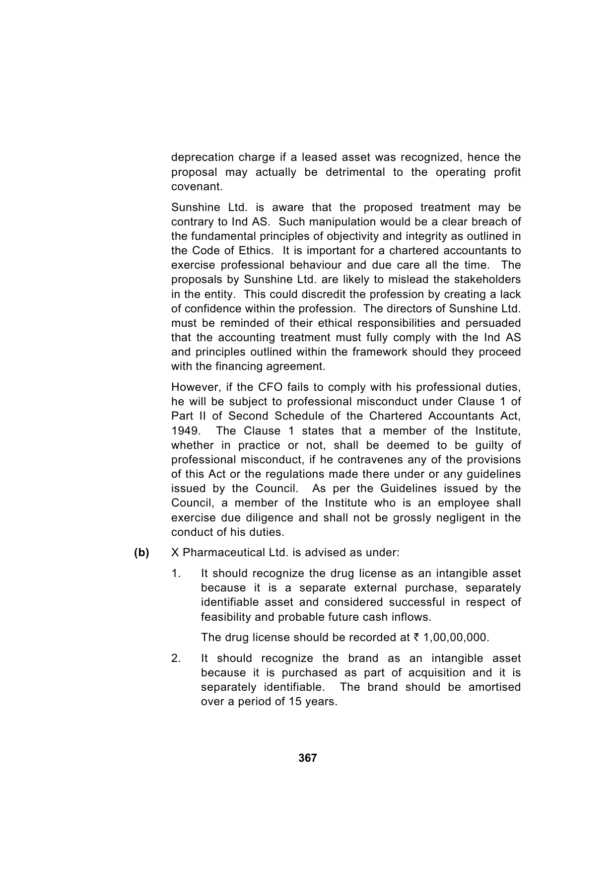 Paper 1: Financial Reporting — Model Test Paper 2, answer page 17