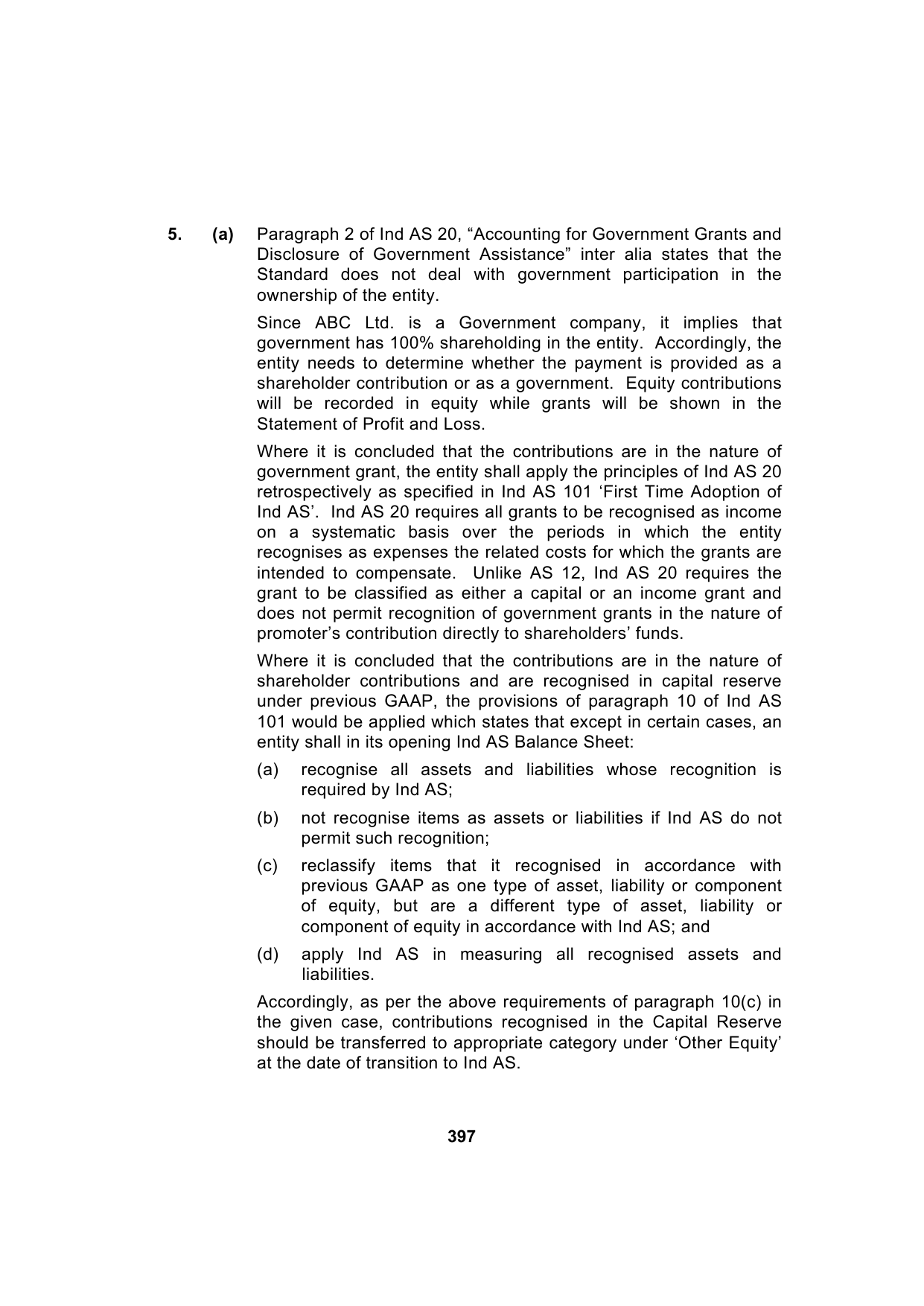 Paper 1: Financial Reporting — Model Test Paper 4, answer page 12