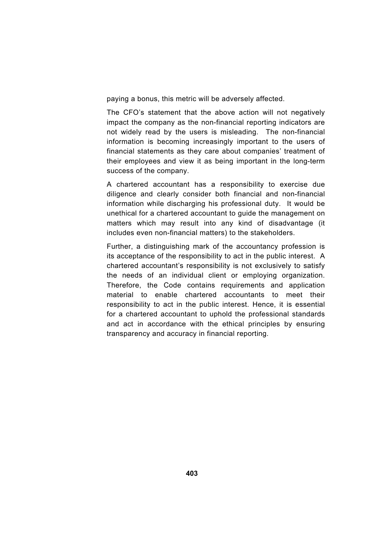 Paper 1: Financial Reporting — Model Test Paper 4, answer page 18