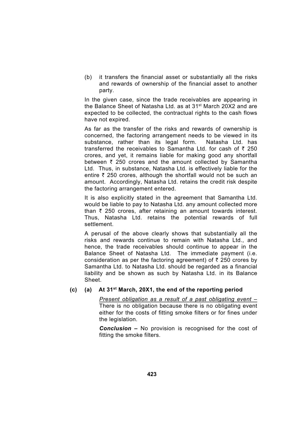 Paper 1: Financial Reporting — Model Test Paper 5, answer page 20