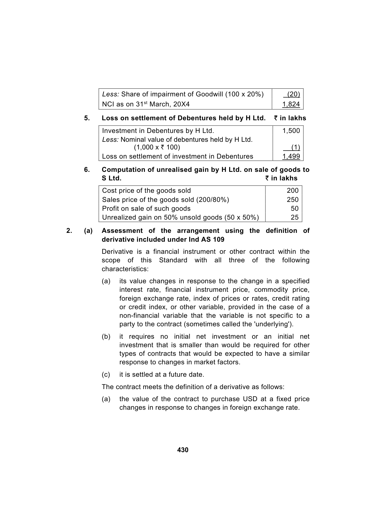 Paper 1: Financial Reporting — Model Test Paper 6, answer page 6