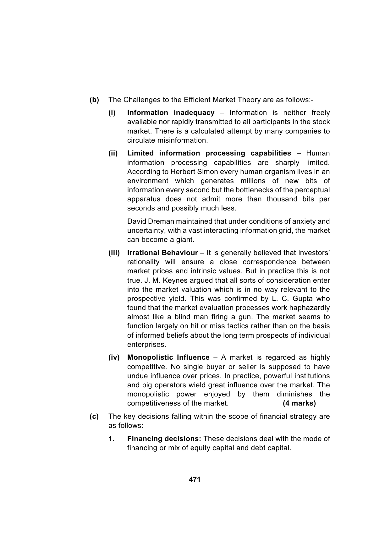 Paper 2: Advanced Financial Management — Model Test Paper 2, answer page 8