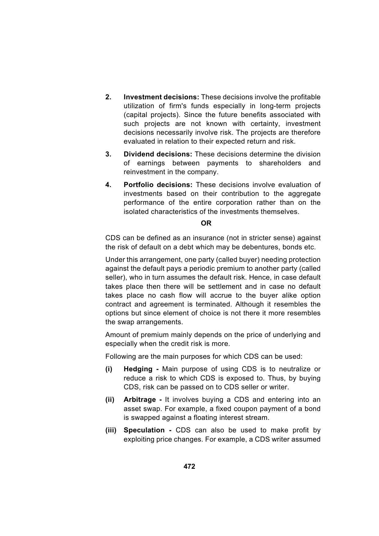 Paper 2: Advanced Financial Management — Model Test Paper 2, answer page 9