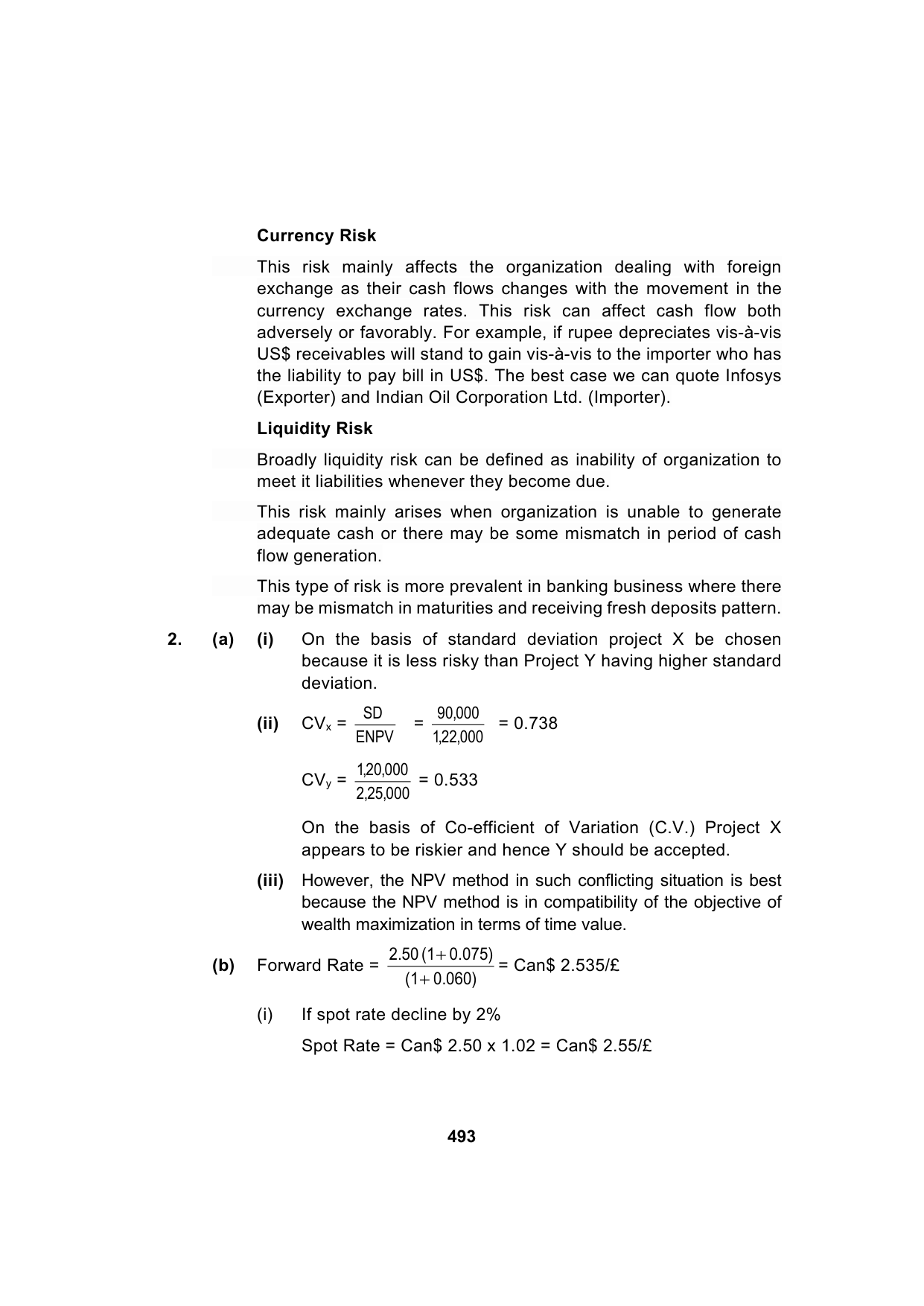 Paper 2: Advanced Financial Management — Model Test Paper 4, answer page 4