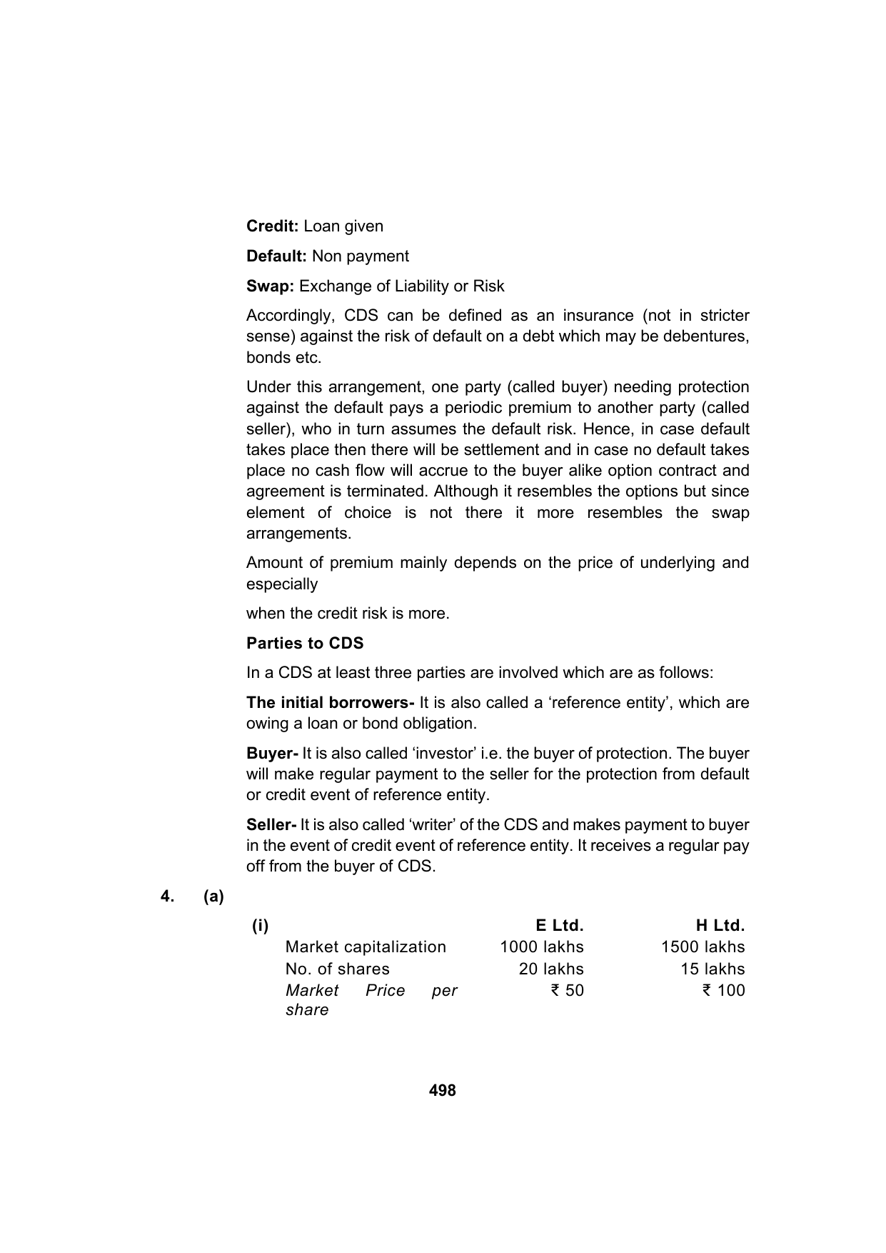 Paper 2: Advanced Financial Management — Model Test Paper 4, answer page 9