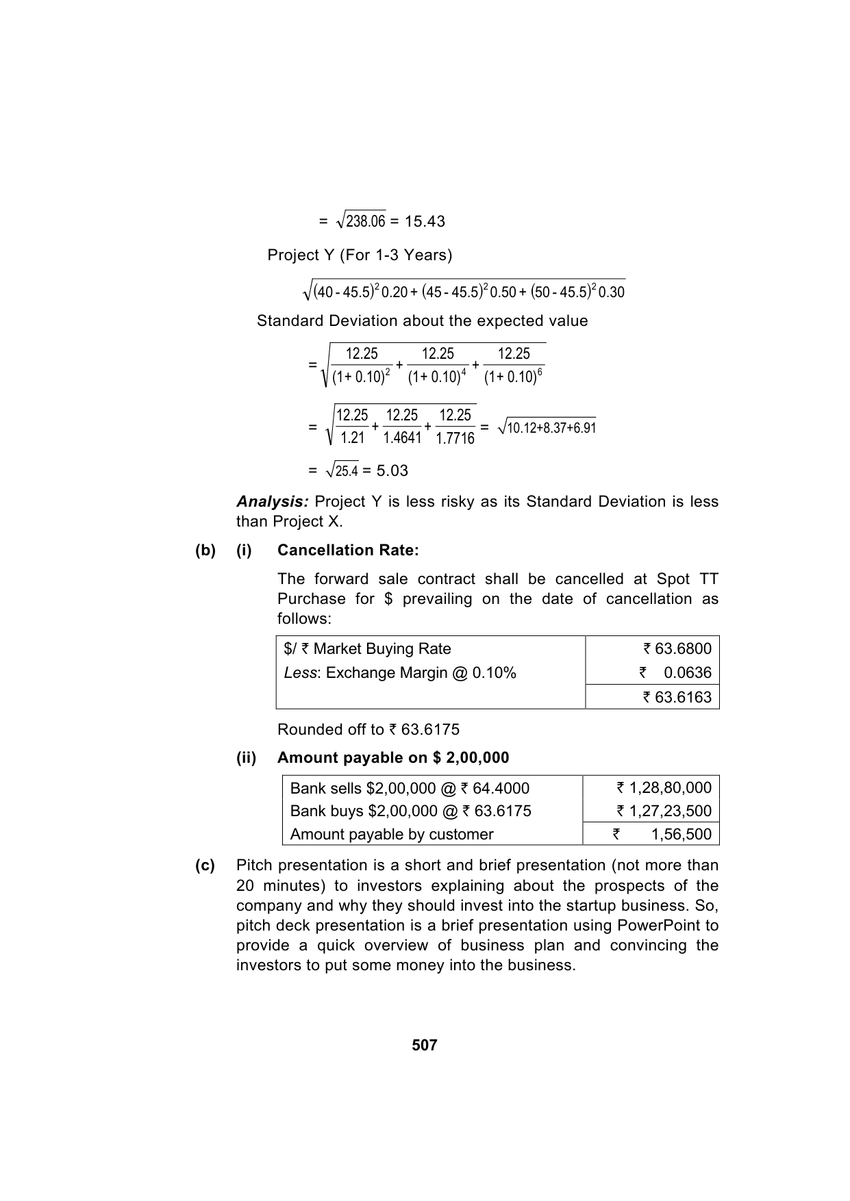Paper 2: Advanced Financial Management — Model Test Paper 5, answer page 3