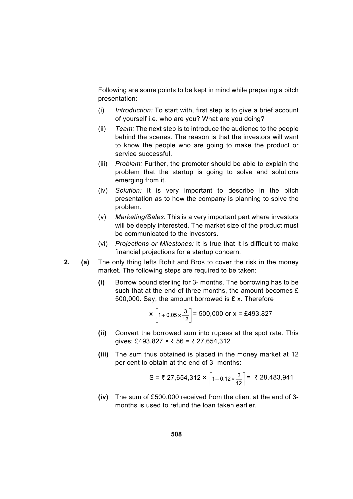 Paper 2: Advanced Financial Management — Model Test Paper 5, answer page 4