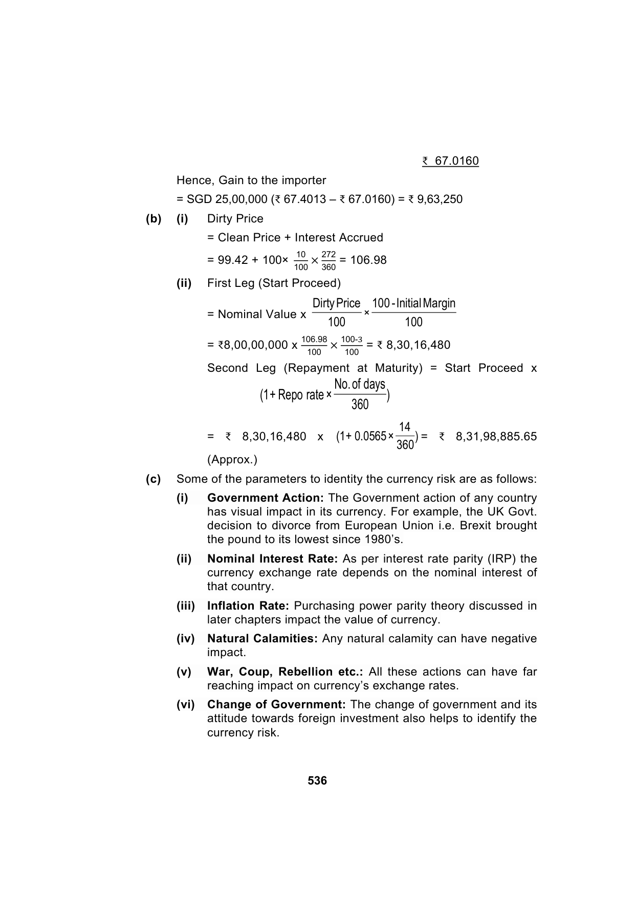 Paper 2: Advanced Financial Management — Model Test Paper 7, answer page 4