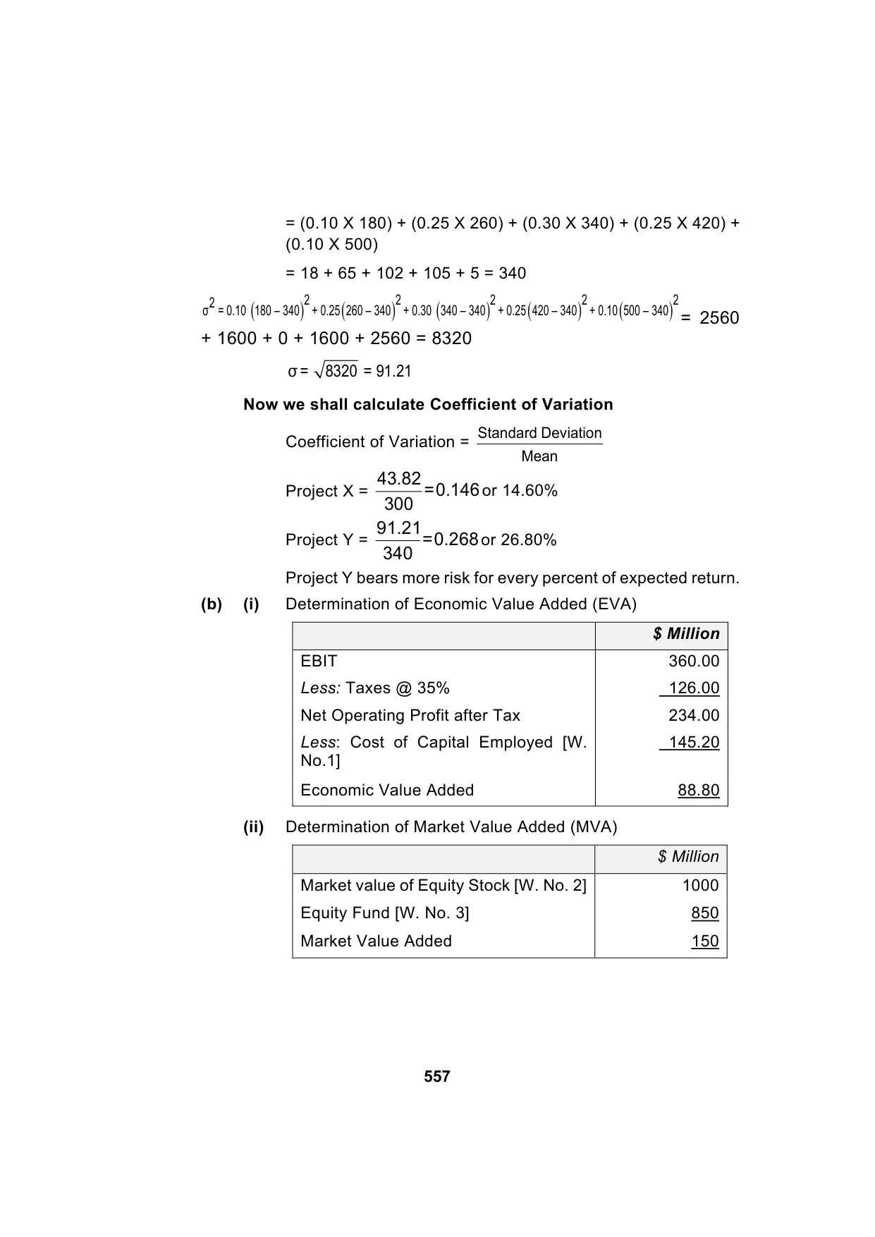 Paper 2: Advanced Financial Management — Model Test Paper 8, answer page 12