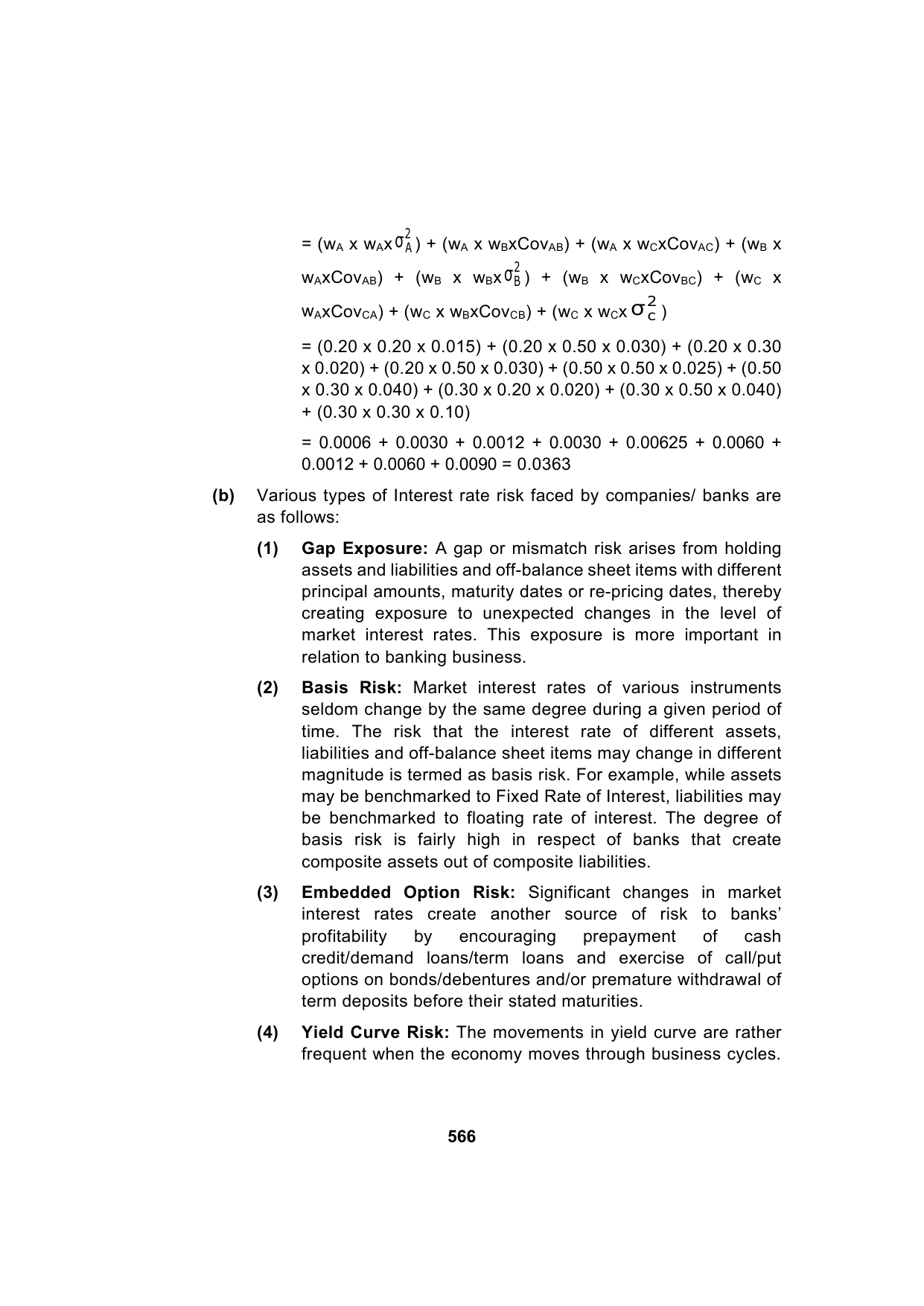Paper 2: Advanced Financial Management — Model Test Paper 9, answer page 7