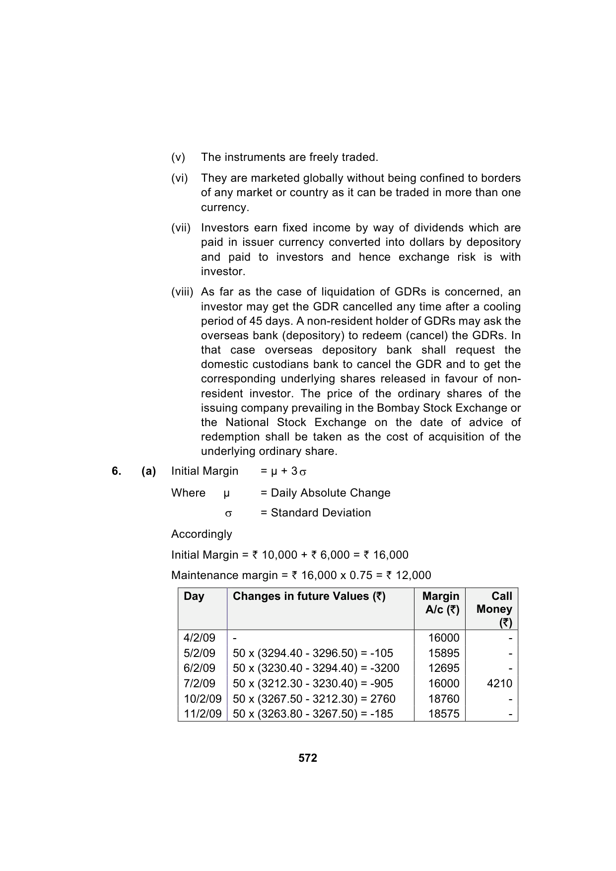Paper 2: Advanced Financial Management — Model Test Paper 9, answer page 13