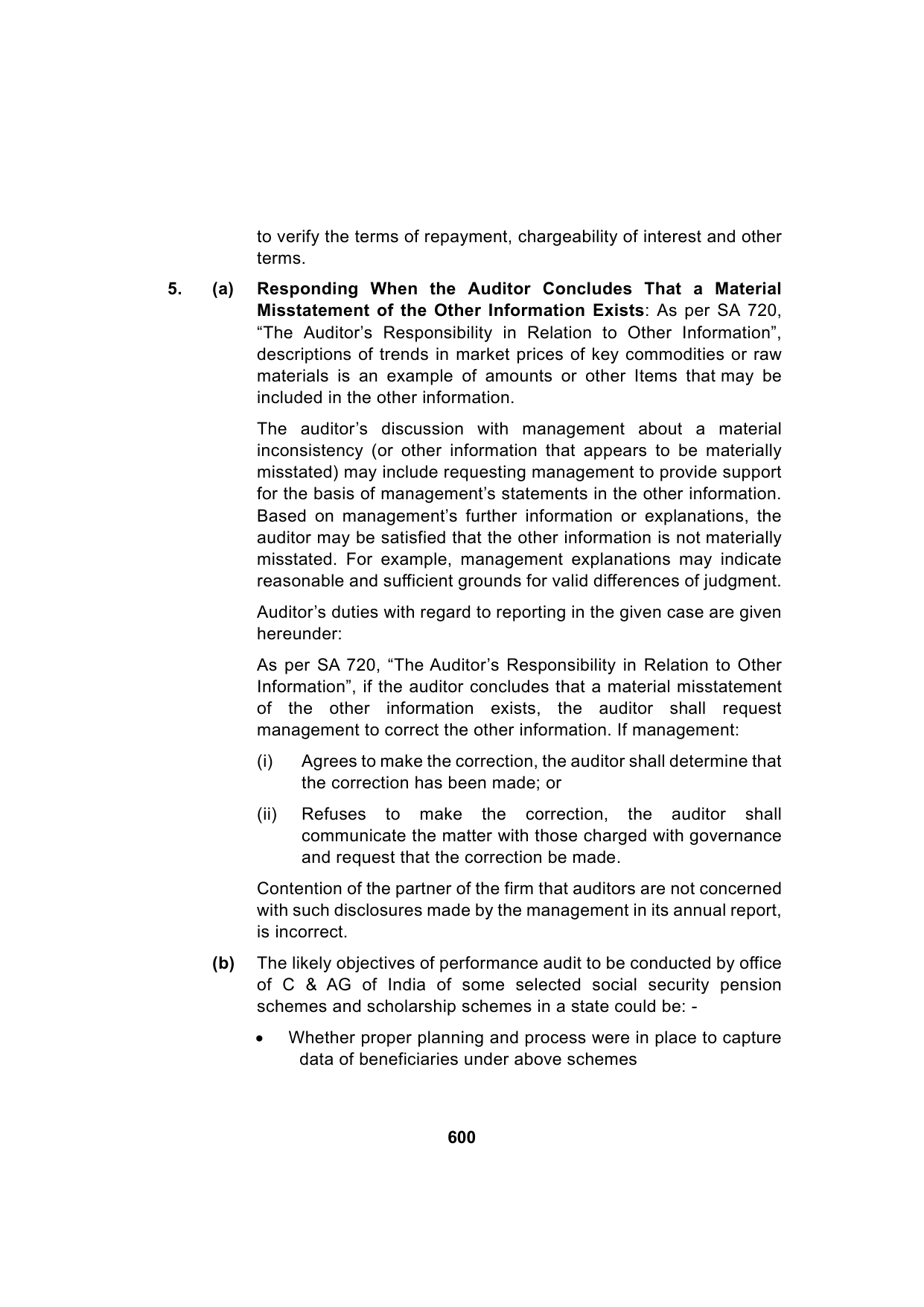Paper 3: Advanced Auditing, Assurance and Professional Ethics — Model Test Paper 1, answer page 13