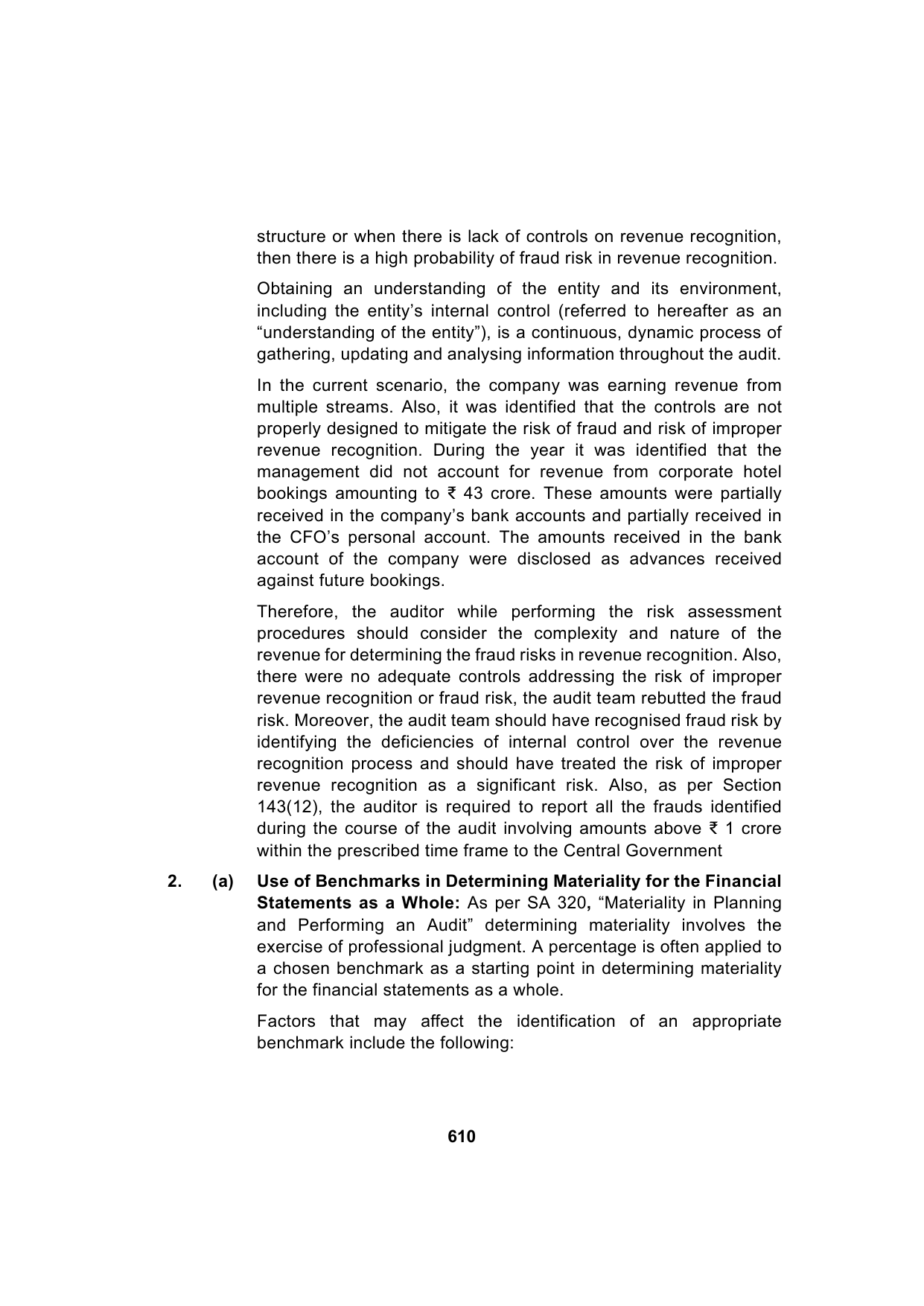 Paper 3: Advanced Auditing, Assurance and Professional Ethics — Model Test Paper 2, answer page 5