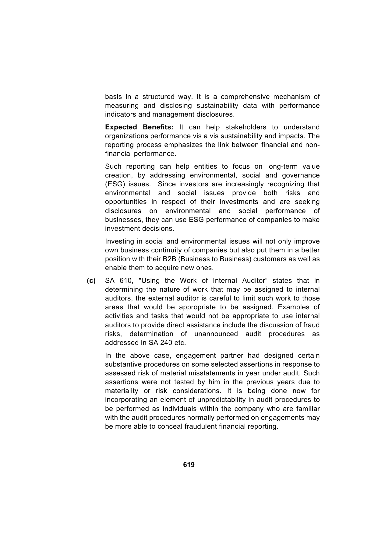 Paper 3: Advanced Auditing, Assurance and Professional Ethics — Model Test Paper 2, answer page 14