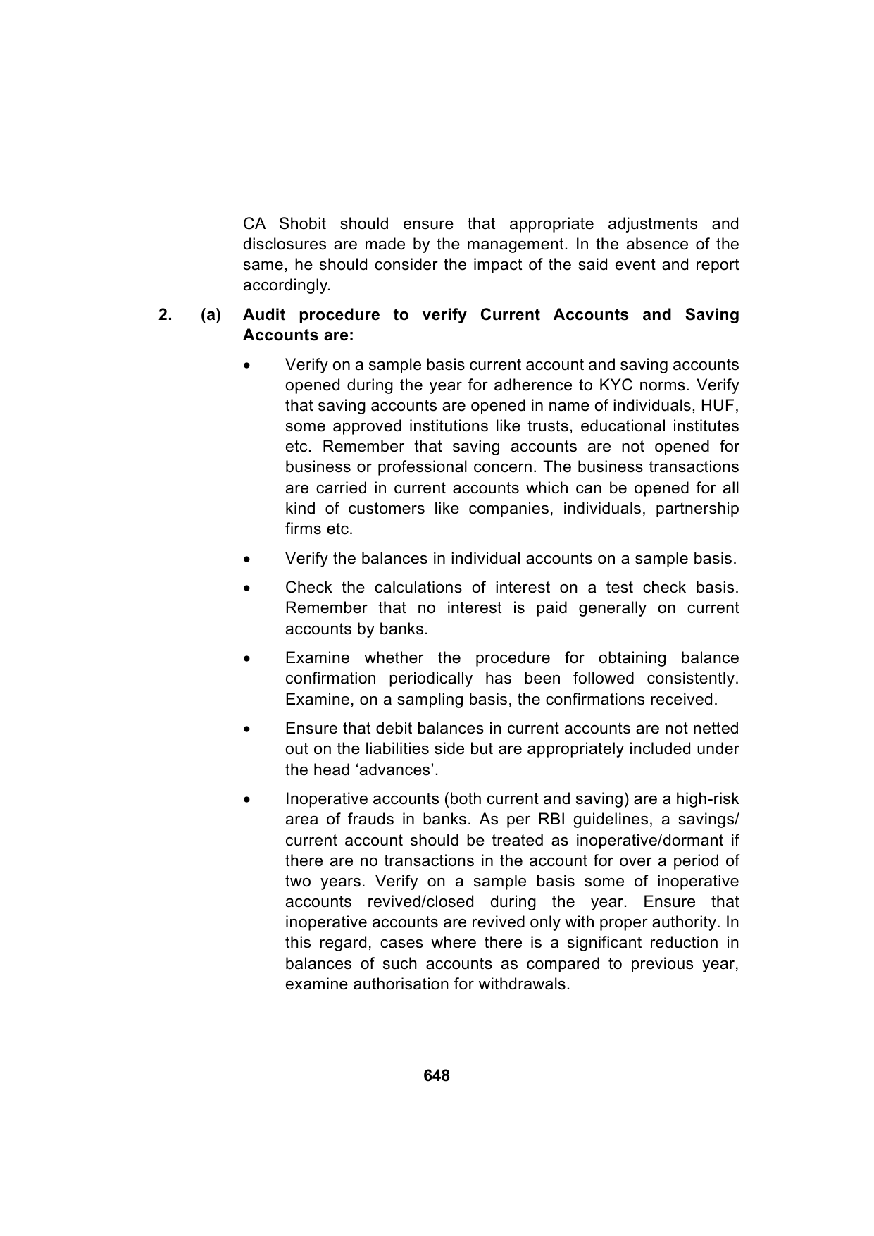 Paper 3: Advanced Auditing, Assurance and Professional Ethics — Model Test Paper 4, answer page 4