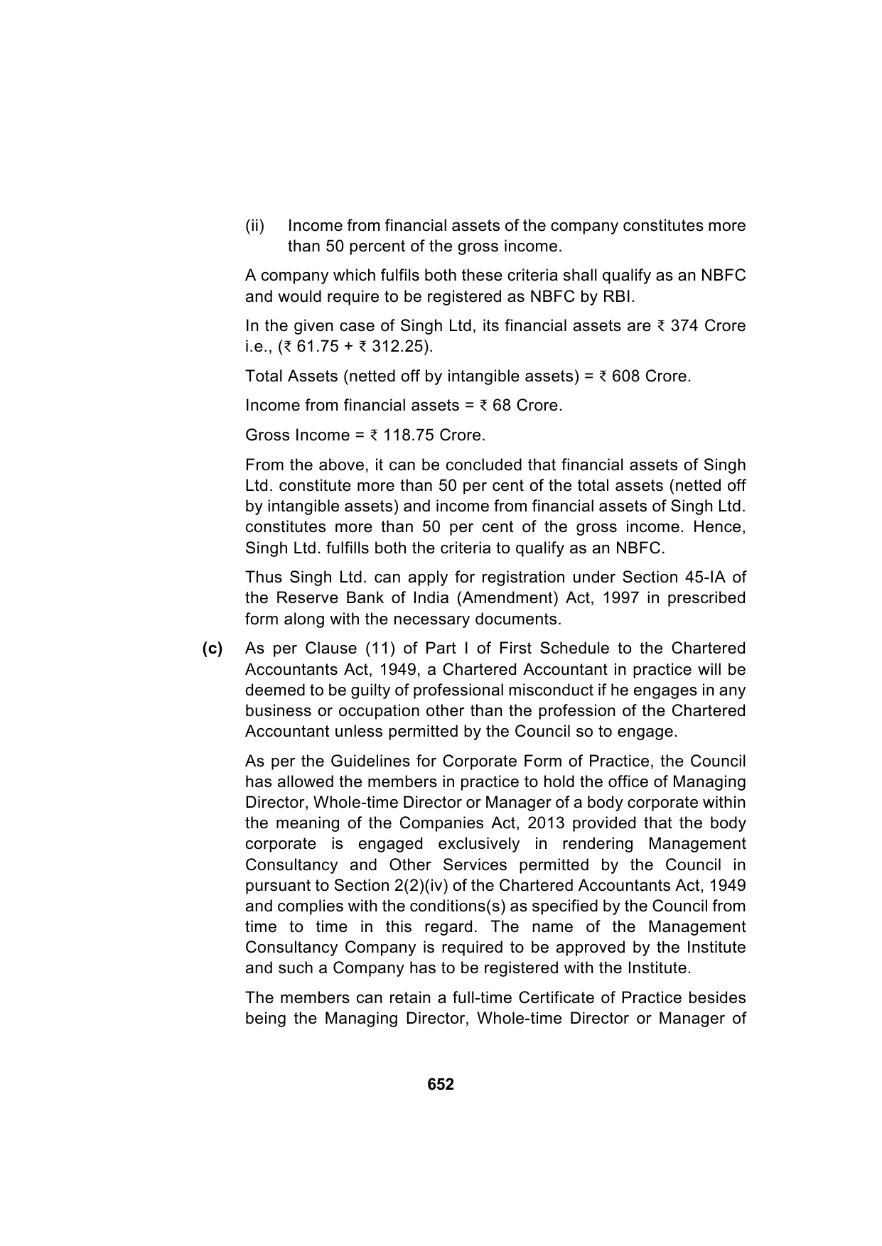 Paper 3: Advanced Auditing, Assurance and Professional Ethics — Model Test Paper 4, answer page 8
