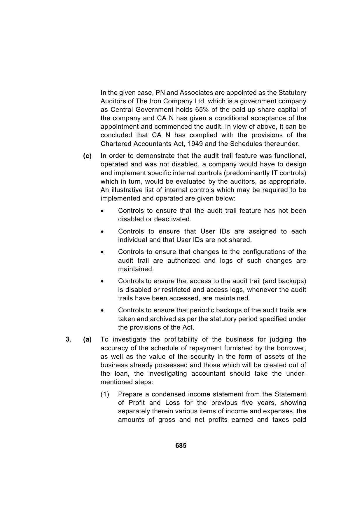 Paper 3: Advanced Auditing, Assurance and Professional Ethics — Model Test Paper 6, answer page 7